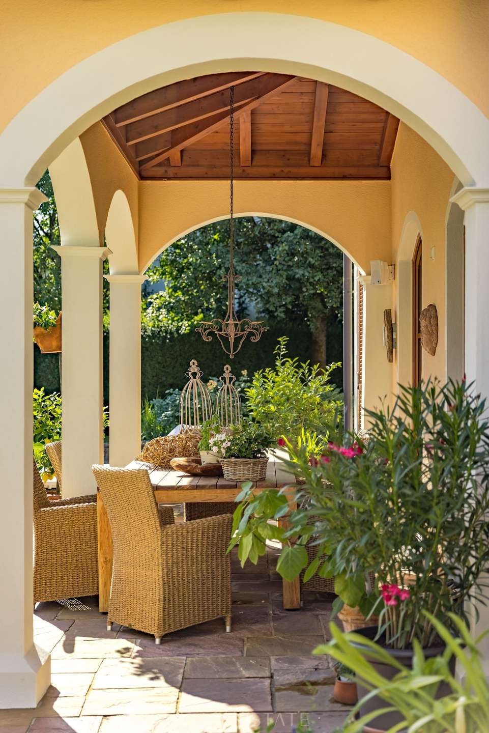 Essbereich Terrasse